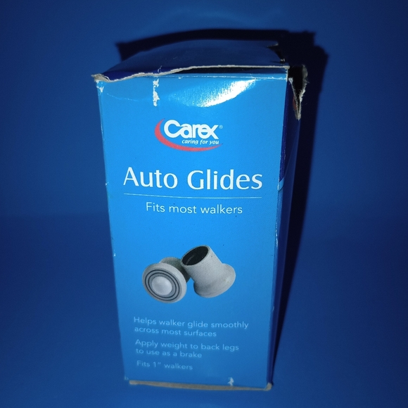 Carex Auto Glides For A Walker Fits Most Walkers Includes 2 Glides A83100 2017 - Picture 14 of 14